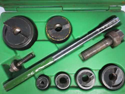 NICE! Greenlee Slugbuster 7238SB 1/2&#034;-2&#034;  Conduit Knockout Punch Set