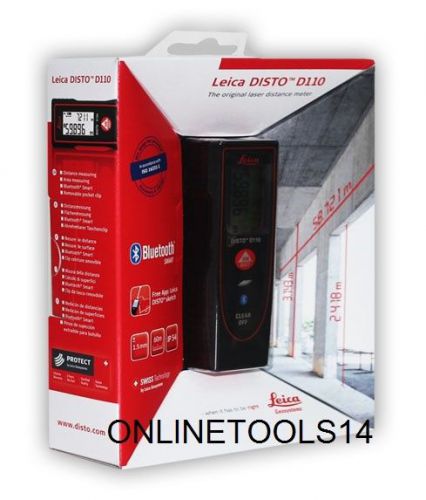Genuine leica disto d110 laser distance 60 meter range finder with bluetooth for sale