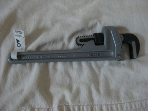 Ridgid 10&#034; aluminum pipe wrench for sale
