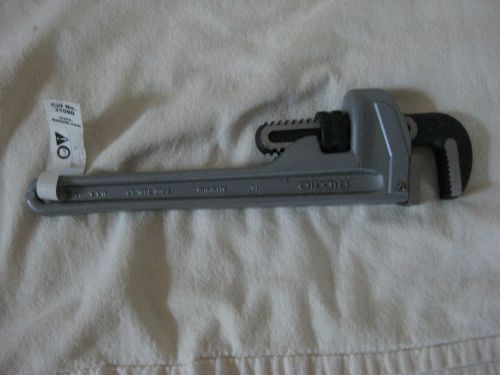 Ridgid 10&#034; aluminum pipe wrench