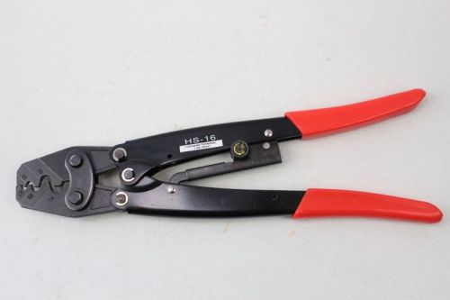Non-insulated cable links ratchet terminal crimping plier awg16-6 1.25-16mm? yb for sale