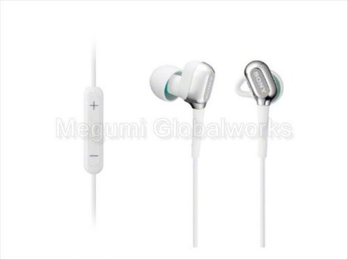 NEW SONY Inner Ear Headphones with Remote XBA-C10IPW White