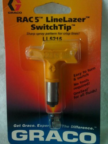 Graco rac 5 linelazer switch tip ll5215 line striper airless spray genuine new for sale