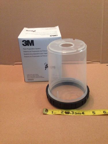 3M 16023 Paint Preparation System Large PPS Cup and Collars - 4 Pack