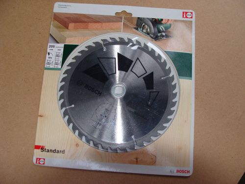 Circular saw blade, Bosch standard, 205mm. Brand New