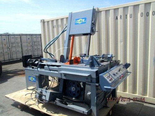 DOALL VARIABLE SPEED VERTICAL BAND SAW MODEL TF-14H 14&#034;X21&#034; TILT FRAME HYDRAULIC