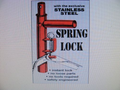 Spring lock scaffolding new parts lot for sale