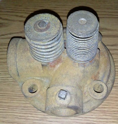 Root &amp; Vandervoort 1hp Engine Cylinder Head, FOR HIT AND MISS ENGINE MOTOR