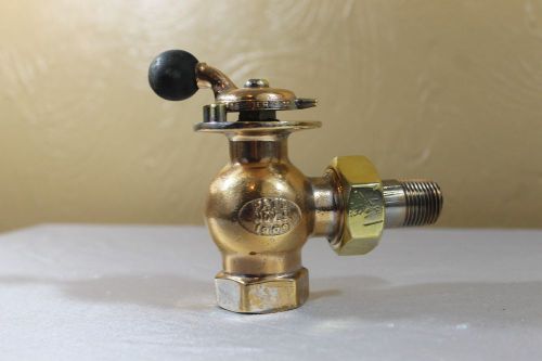 Vintage brass warren &amp; webster co. camden .n .j  valve steam?  1/2 &#039;&#039; &amp; 3/4 npt for sale