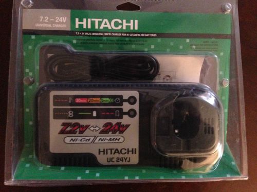 Hitachi Battery Universal Multi Charger 7.2 - 24 Volt NiCd NiMh UC 24YJ