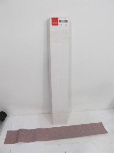 Carborundum 55343, 4 1/2&#034; x 30&#034;, Sanding Paper 120B Grit Velcro Backing - 10 ea