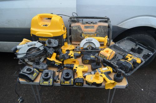 Dewalt job lot totally untested spares / repair as acquired for sale