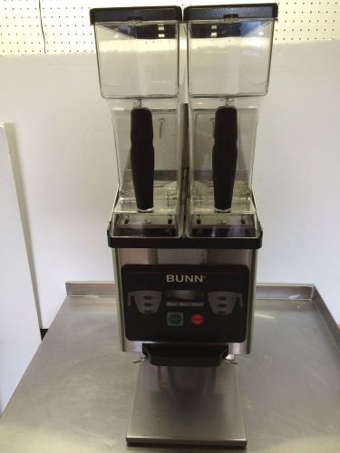 Bunn  mhg multi-hopper coffee grinder, stainless steel for sale
