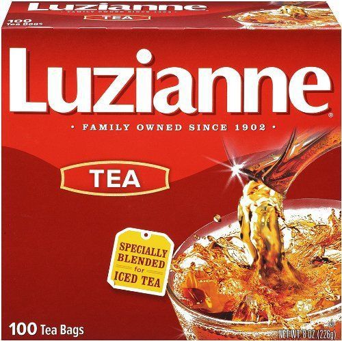 NEW Luzianne Specially Blended for Iced Tea  100-Count Tea Bags (Pack of 4)