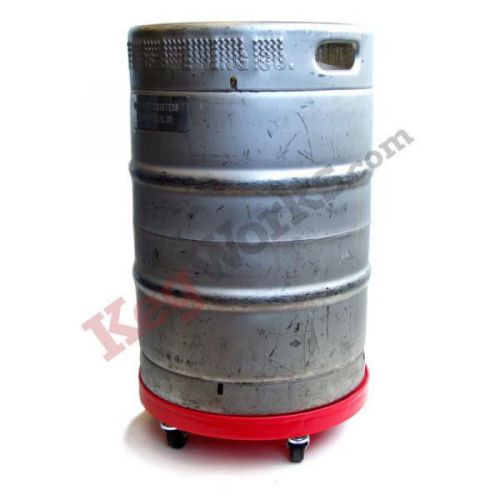 Beer keg dolly - easy transport - draft beer bar pub storage - organize &amp; move for sale