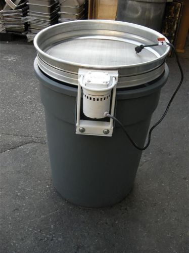 Electronic Flour Sifter 20&#034; Dia  with 44 gal Bin
