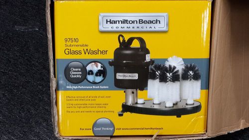 Hamilton Beach Commercial  Submersible Bar Glass Washer 120v model 97510