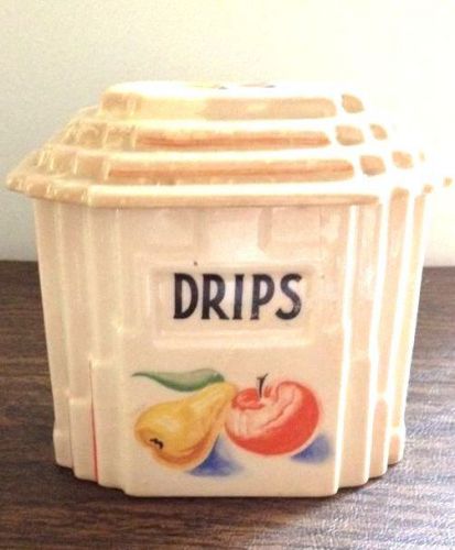 Drip Container for Bacon Grease, collectable very old