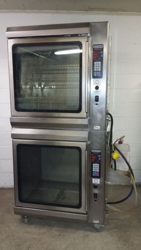Hobart ka7e self-cleaning electric rotisserie oven double stack 208v 3phase for sale
