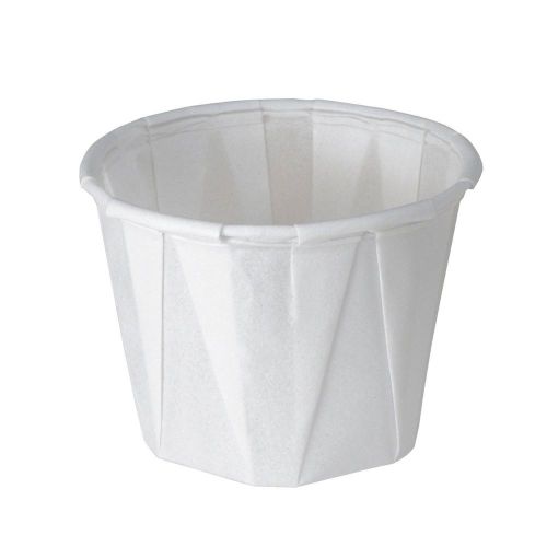 1 oz Treated Paper Pleated Portion Cup (20 Packs of 250 cups), Restaurant