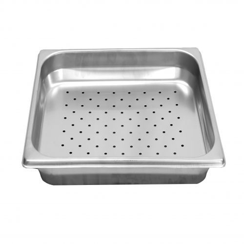 Thunder group stpa7121pf 1-1 / 4&#034; deep, half size perforated steam pan for sale