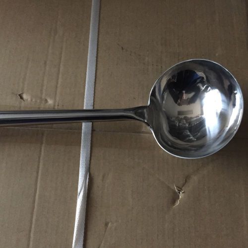 Stainless Steel Wok Ladle With Wood Handle
