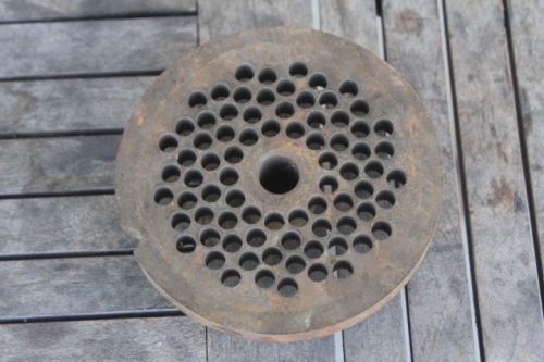 Meat grinder grinding plate 6&#034; in diameter for sale