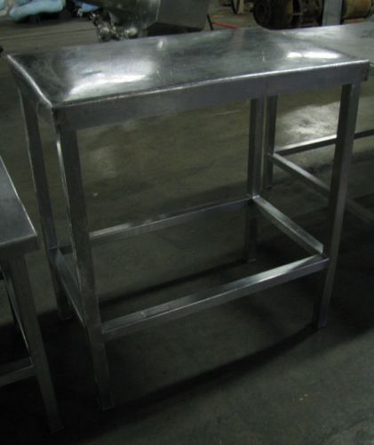 34&#034; L x 22&#034; D x 36.5&#034; T Stainless Steel Work Table