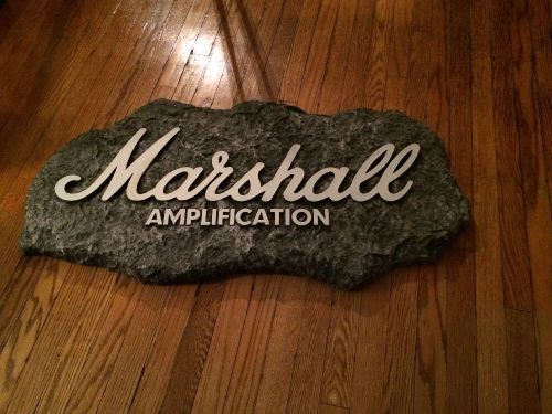 Marshall Amplification Promo Sign