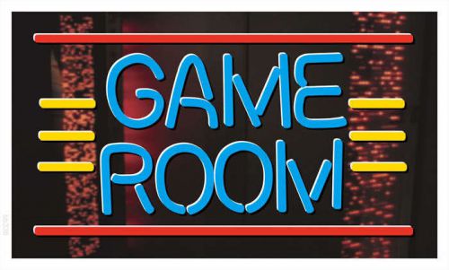 Bb338 game room banner shop sign for sale