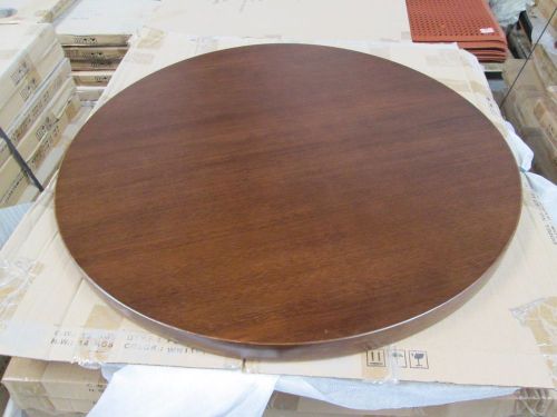 *new* 30&#034; round walnut restaurant tabletops - heavy bamboo wood for sale