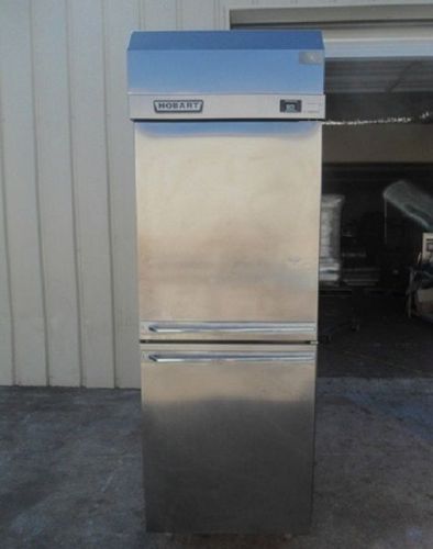 Hobart pass thru refrigerator q1 w/ slide racks stainless  call 3379449316 for sale