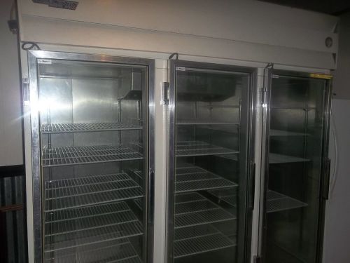 Westenn 3 glass door commercial freezer