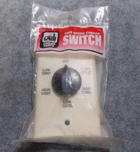 DIAL TWO SPEED 6 POSITION RSK-2 EVAPORATIVE COOLER SWITCH 7110  NOS