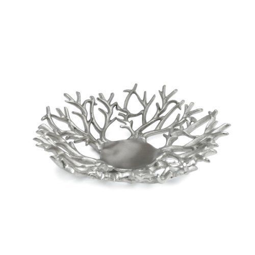 Eastern TableTop 9445 Bread Tray 12&#034; Branch Style Cast Aluminum