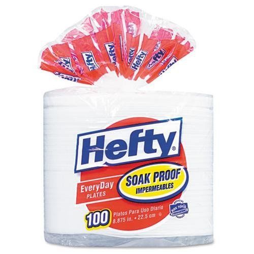 Hefty everyday soak proof disposable plate - 8.87&#034; diameter plate - (d28100) for sale