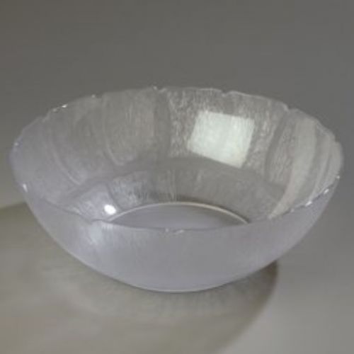 Carlisle 691707 petal mist polycarbonate bowl  9.8 qt capacity  15&#034; dia. x 5.18&#034; for sale