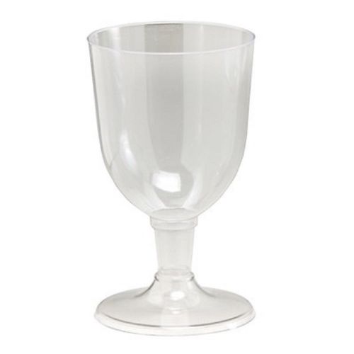 Sensations 5-Oz. Plastic Wine Glass, 72 Count - Clear