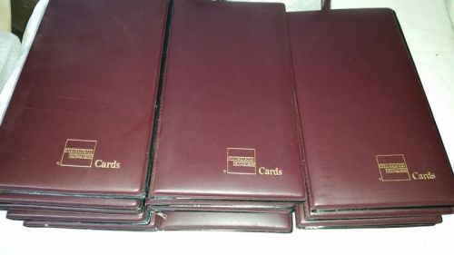 27 BROWN Guest Check Presenter Credit Card Holder Cash Folder Restaurant Bar