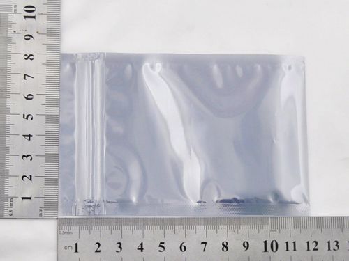 100pcs Zip Lock Anti Static Shielding Bag 8x12cm/3X4.7&#034; #0