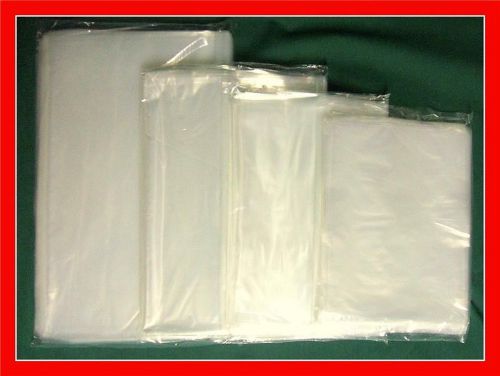 100 Assorted Poly Bags 4 Popular Sizes 6 x 8 9 x 12 10 x 14 12 x 15 25 Each Size