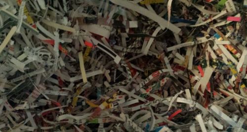 12 oz Shredded paper. Packing material. Animal Bedding, Composte Shipping Items