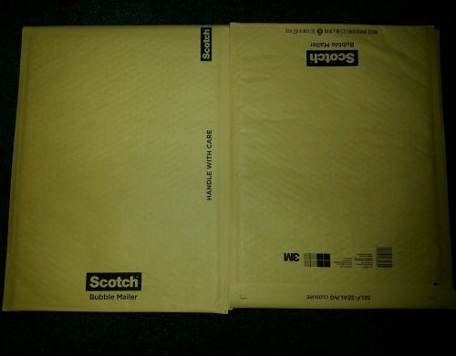 Lot of 10pcs 3M Scotch Padded Mailer 12.5 &#034; X 18.25&#034; Envelope