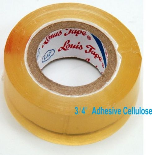 2 roll Transparent Tape 3/4&#034; 1 inch 2.5 cm 25mm Packing Stationery office desk
