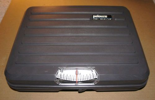 PELOUZE SHIPPING &amp; POSTAL MOBILE SCALE P100 NEW IN BOX 100 LB WEIGHT CAPACITY