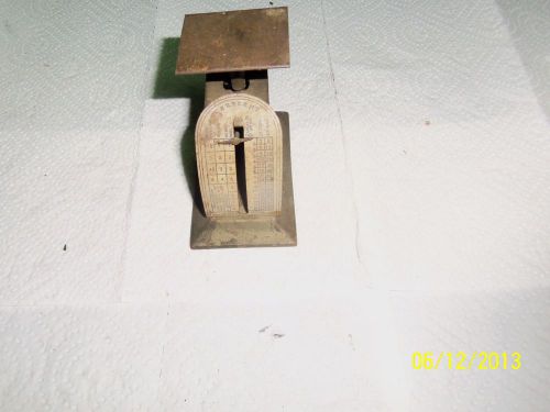 POSTAL LETTER  SCALE -PATENTED DATE 1903 PELOUZE MFG CO