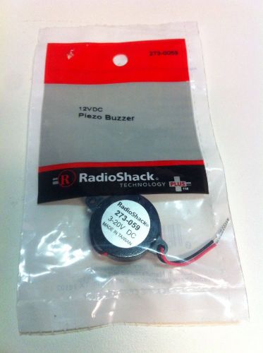 12VDC Piezo Buzzer # 273-0059 By RadioShack