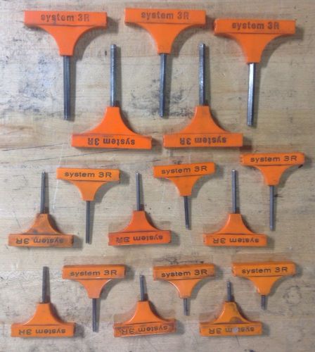 System 3R EDM Allen Wrenches, Assorted Lot