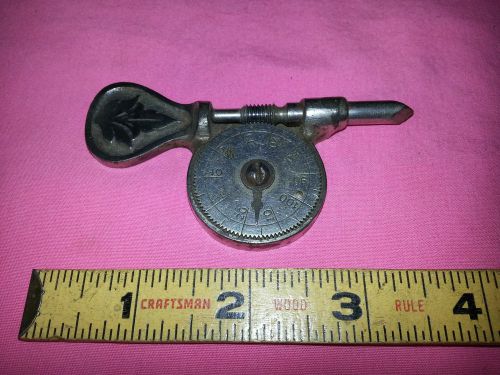 MACHINIST&#039;S ANTIQUE NICKEL PLATED SPEED INDICATOR STEAMPUNK FULLY FUNCTIONAL