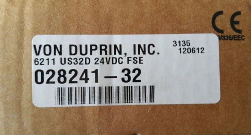 Von duprin electric strike - 6211 us32d 24vdc fse (6 available) for sale